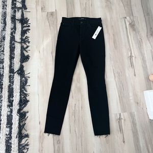NWT Joes jeans the Charlie high rise skinny in black